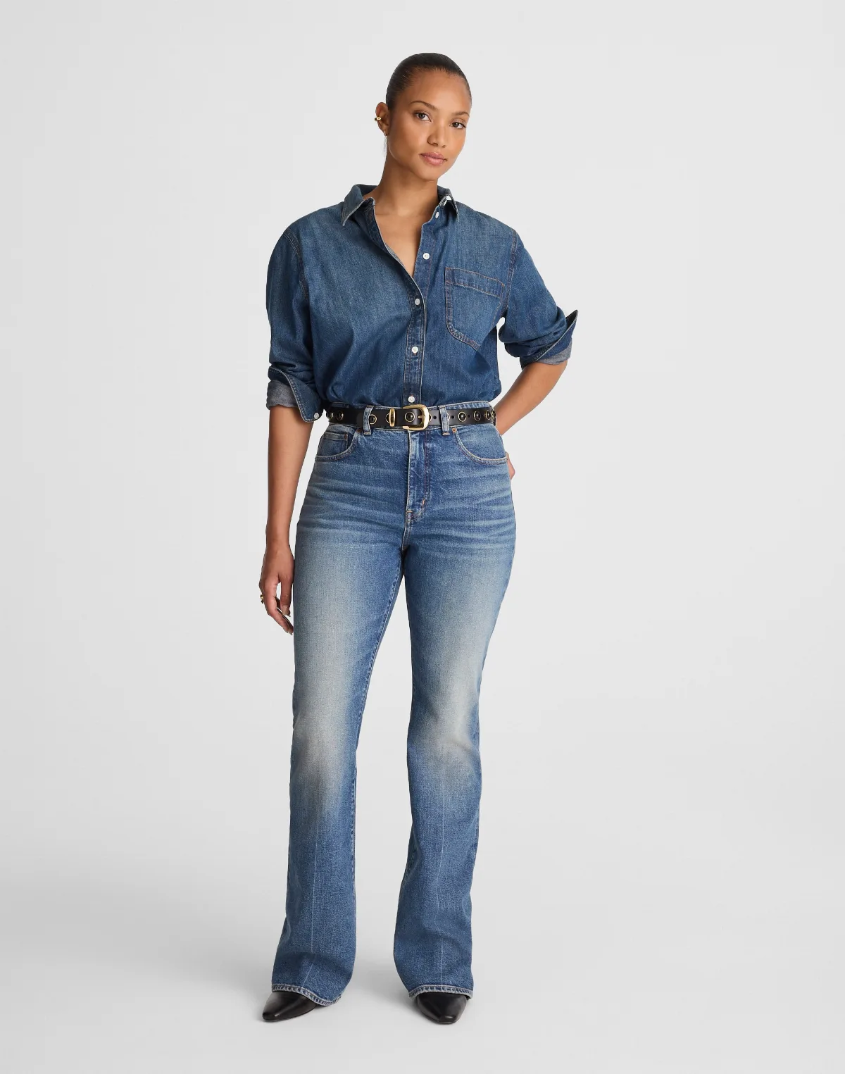 The Curvy Vintage Flare Jean by MW