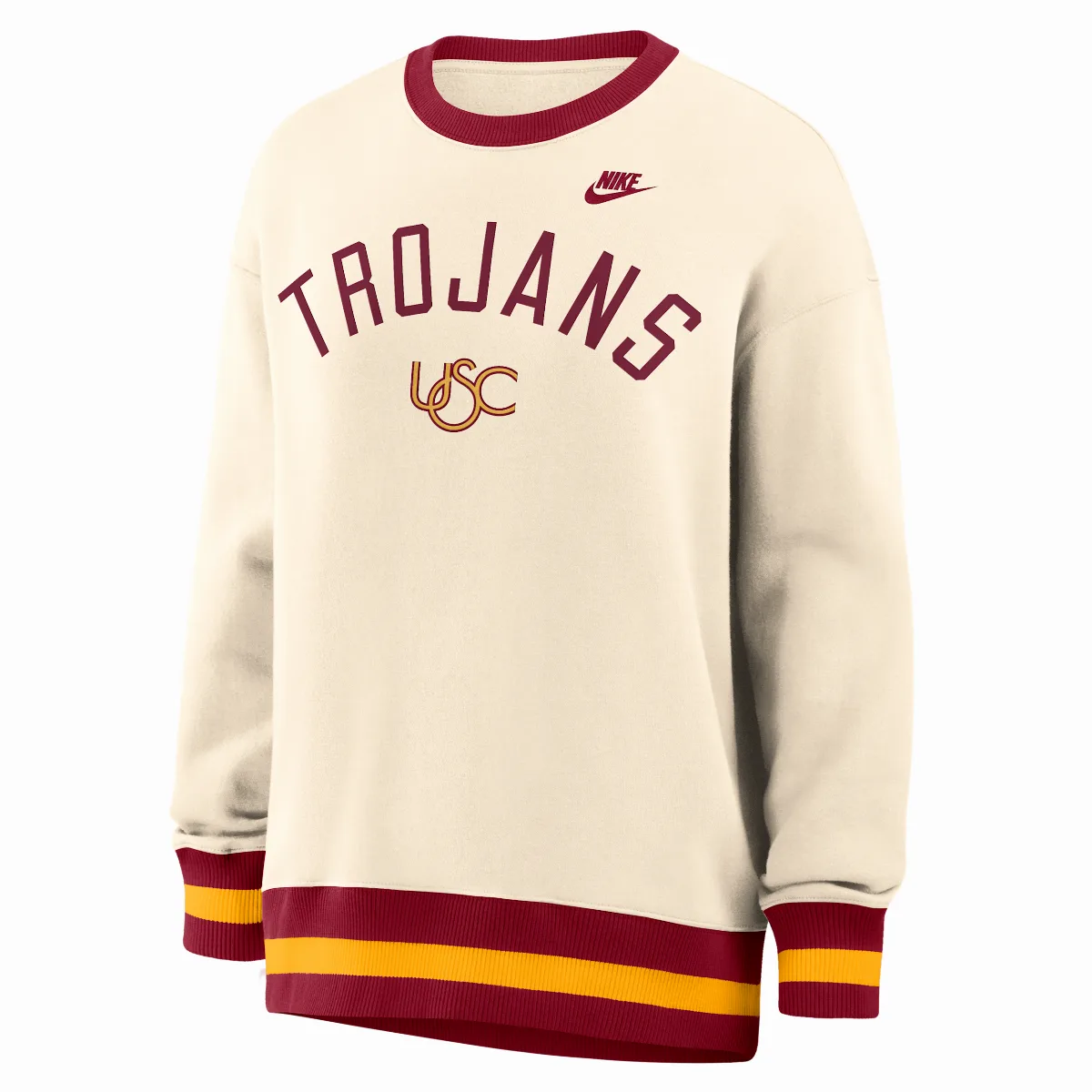 USC Legacy College Oversized Pullover Crew by Nike