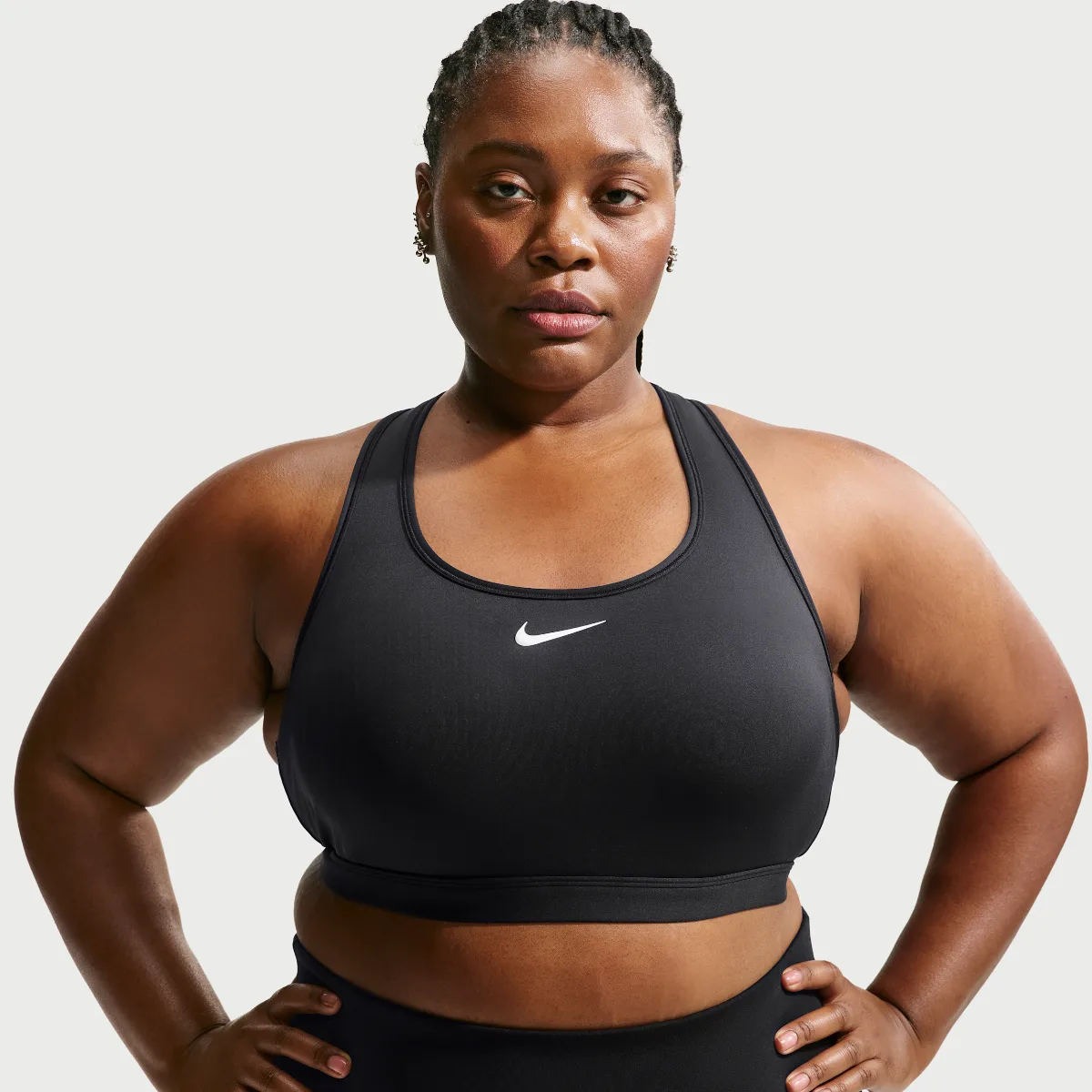 Swoosh Medium Support Padded Sports Bra by Nike
