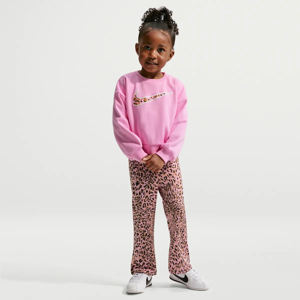 Crew and Printed Leggings Set by Nike