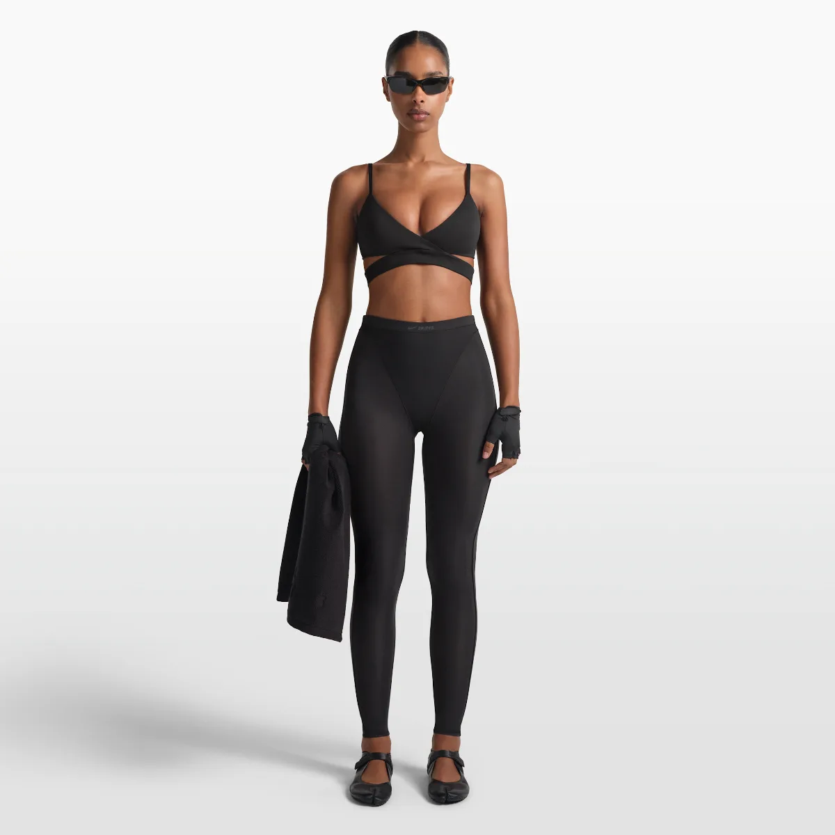 SKIMS Weightless Layers High-Waisted V-Panel Leggings by Nike