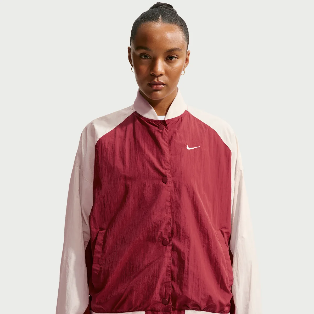 Nike Sportswear Oversized Varsity Jacket by Nike