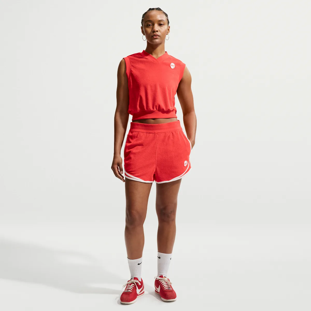 Nike Sportswear Chill Terry Mid-Rise Shorts by Nike