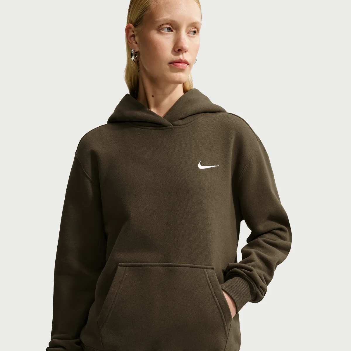 Studio Fleece Medium Weight Pullover Hoodie by Nike