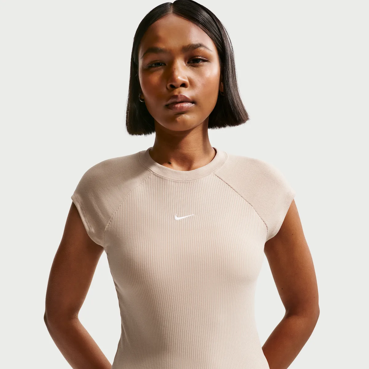 Sportswear Chill Knit Tight Short-Sleeve Ribbed Top by Nike