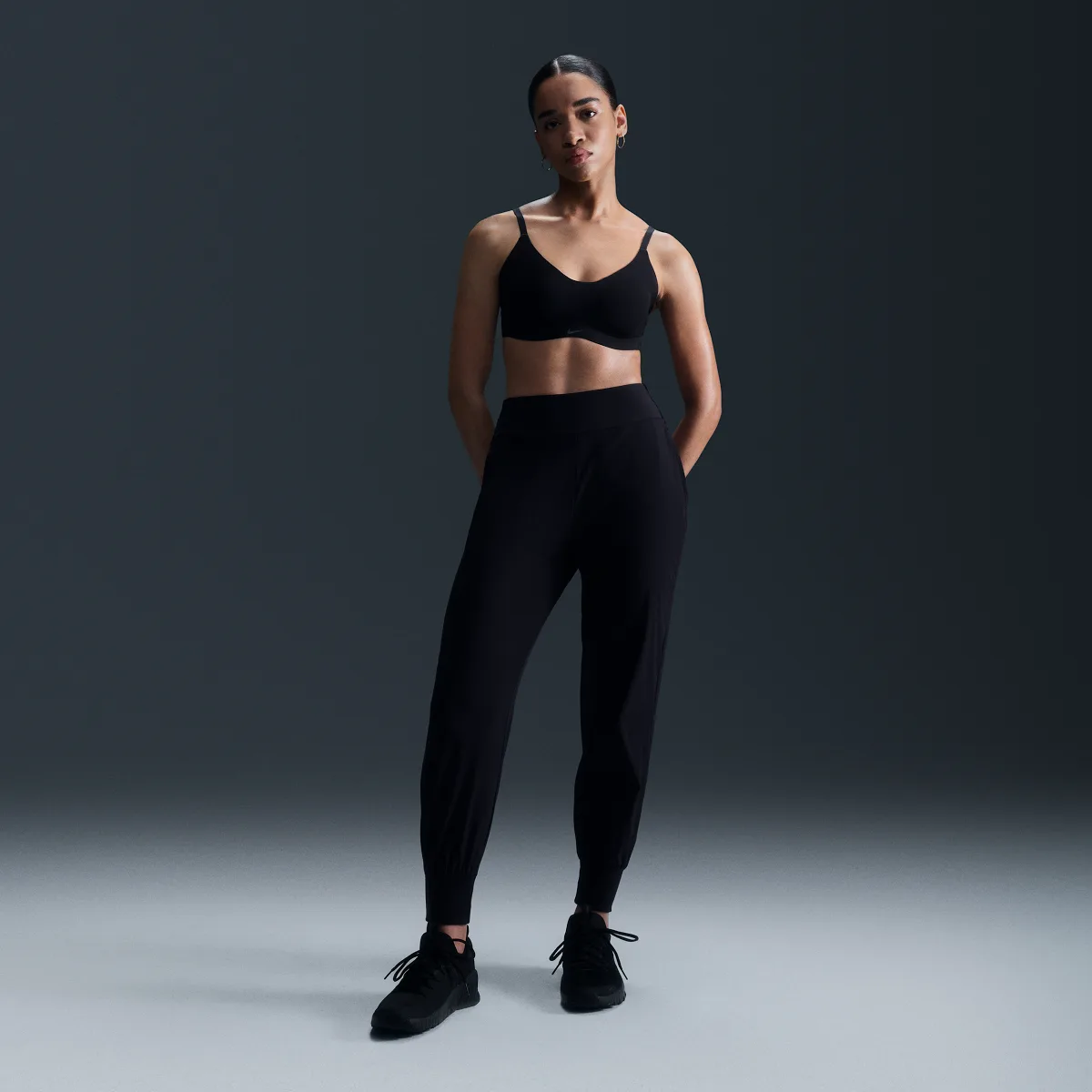 Dri-FIT Bliss Mid-Rise 7/8 Jogger Pants by Nike
