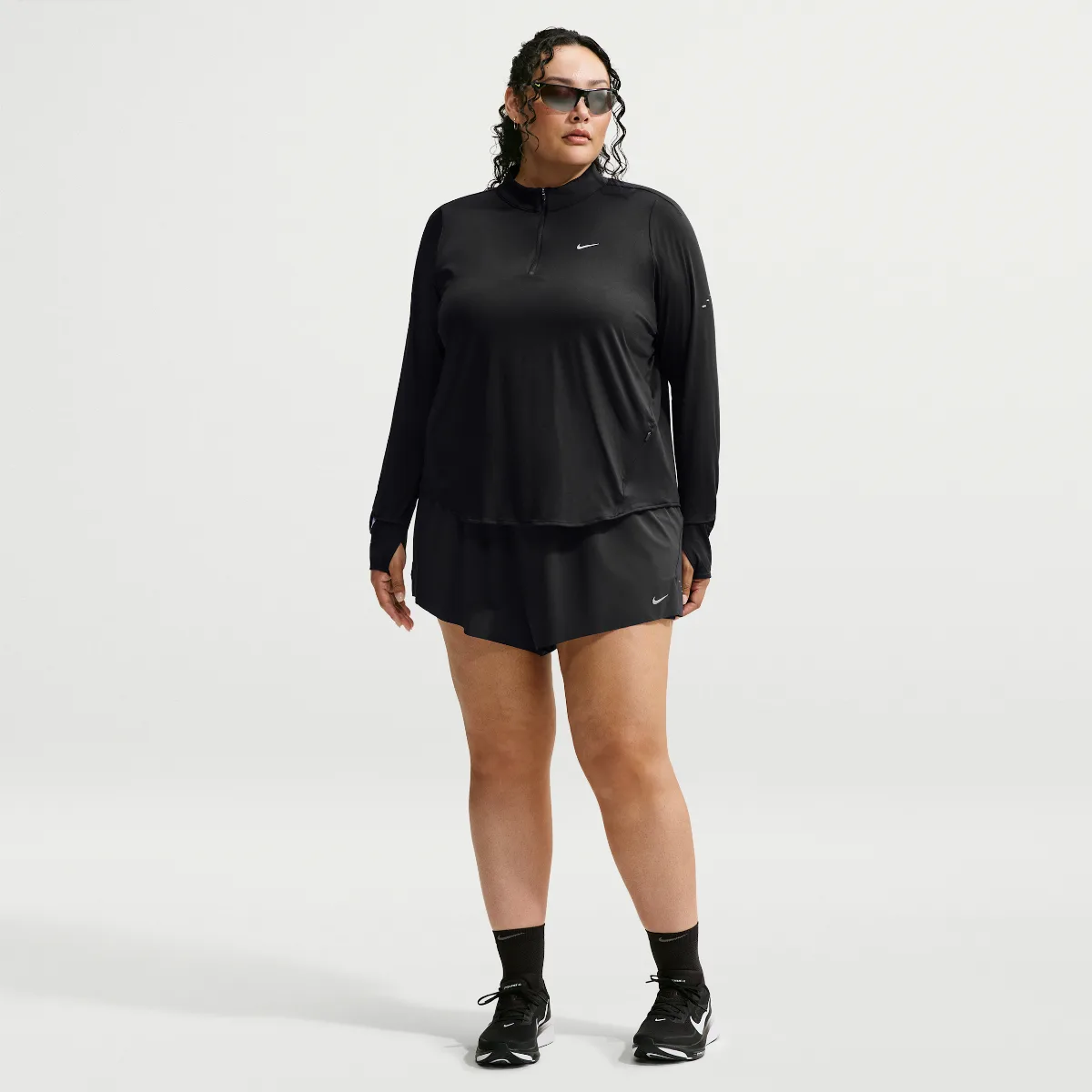 Swift Dri-FIT Mid-Rise 2-In-1 Running Shorts by Nike
