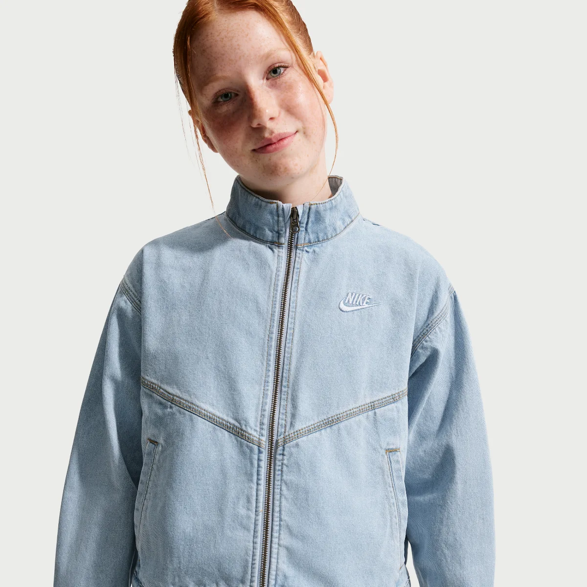 Sportswear Collection Windrunner Denim Jacket by Nike