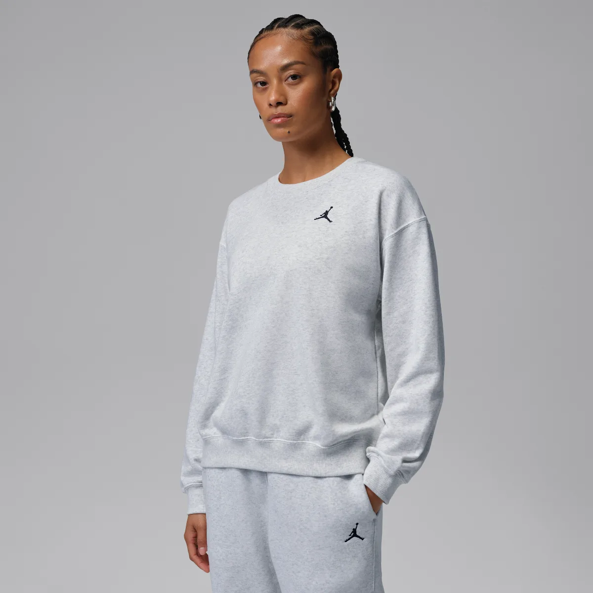 Jordan Brooklyn Fleece French Terry Crew-Neck Sweatshirt by Jordan