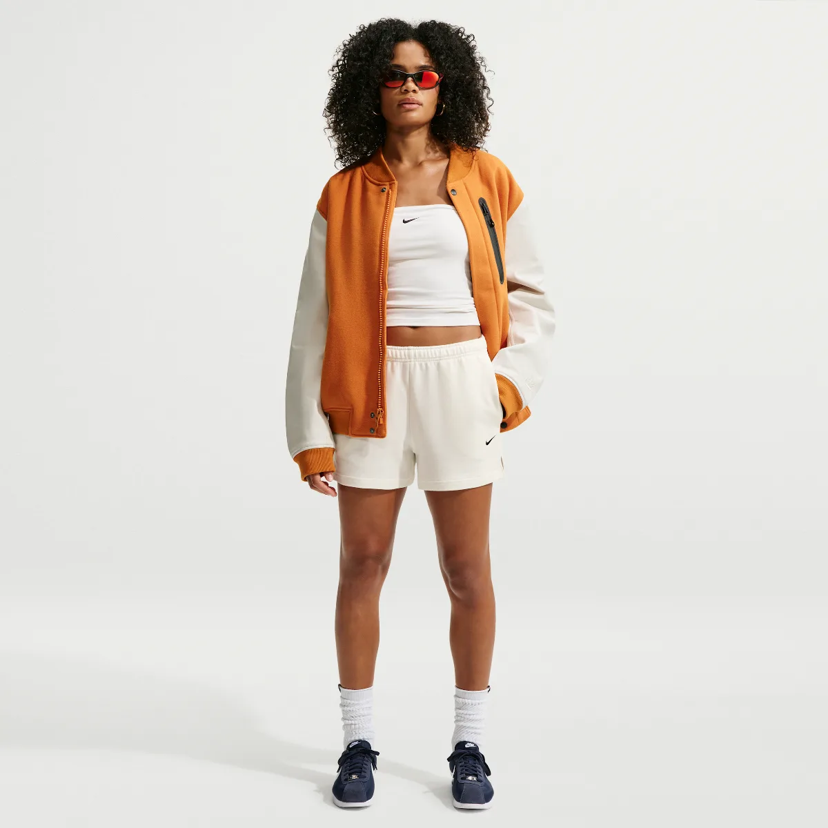 Studio Fleece Lightweight French Terry Mid-Rise Shorts