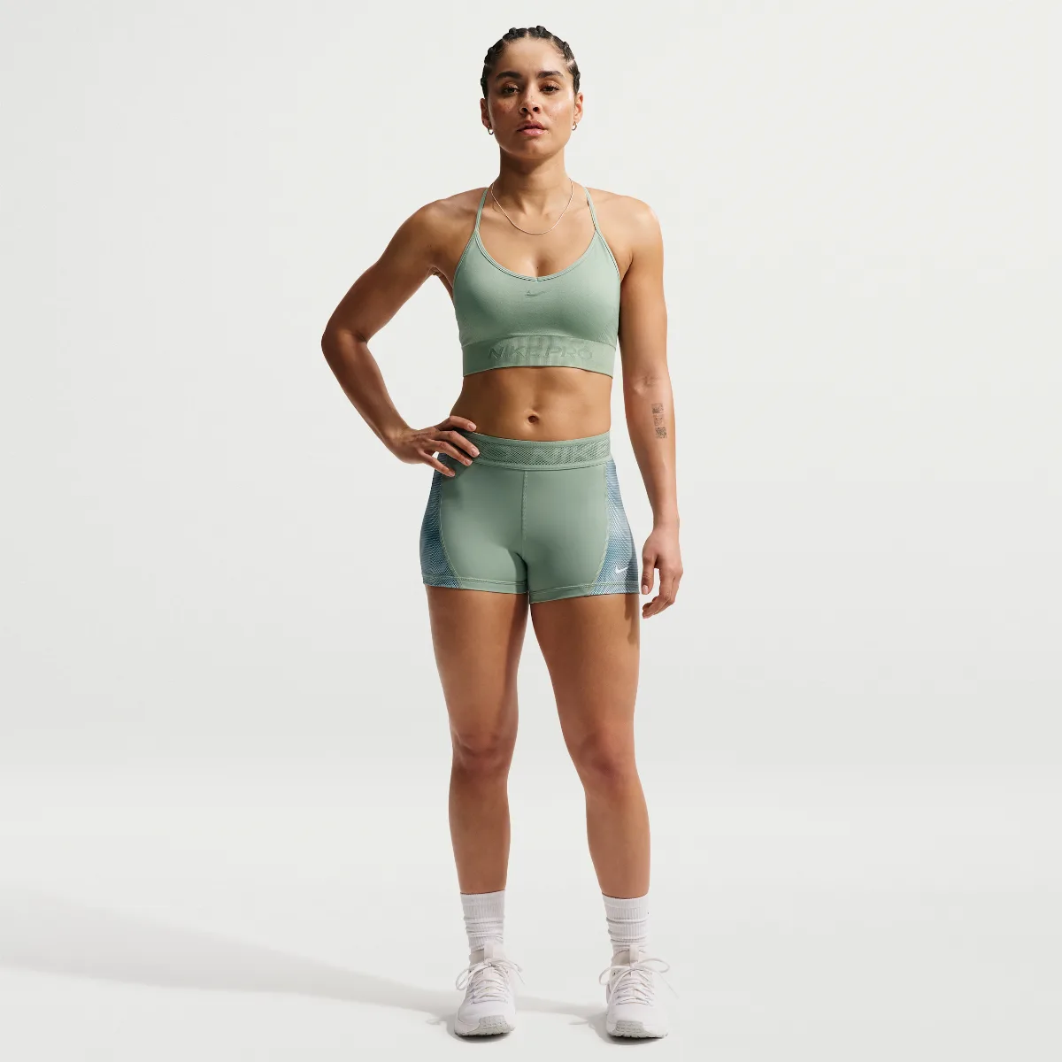 Pro Mid-Rise 3" Shorts by Nike