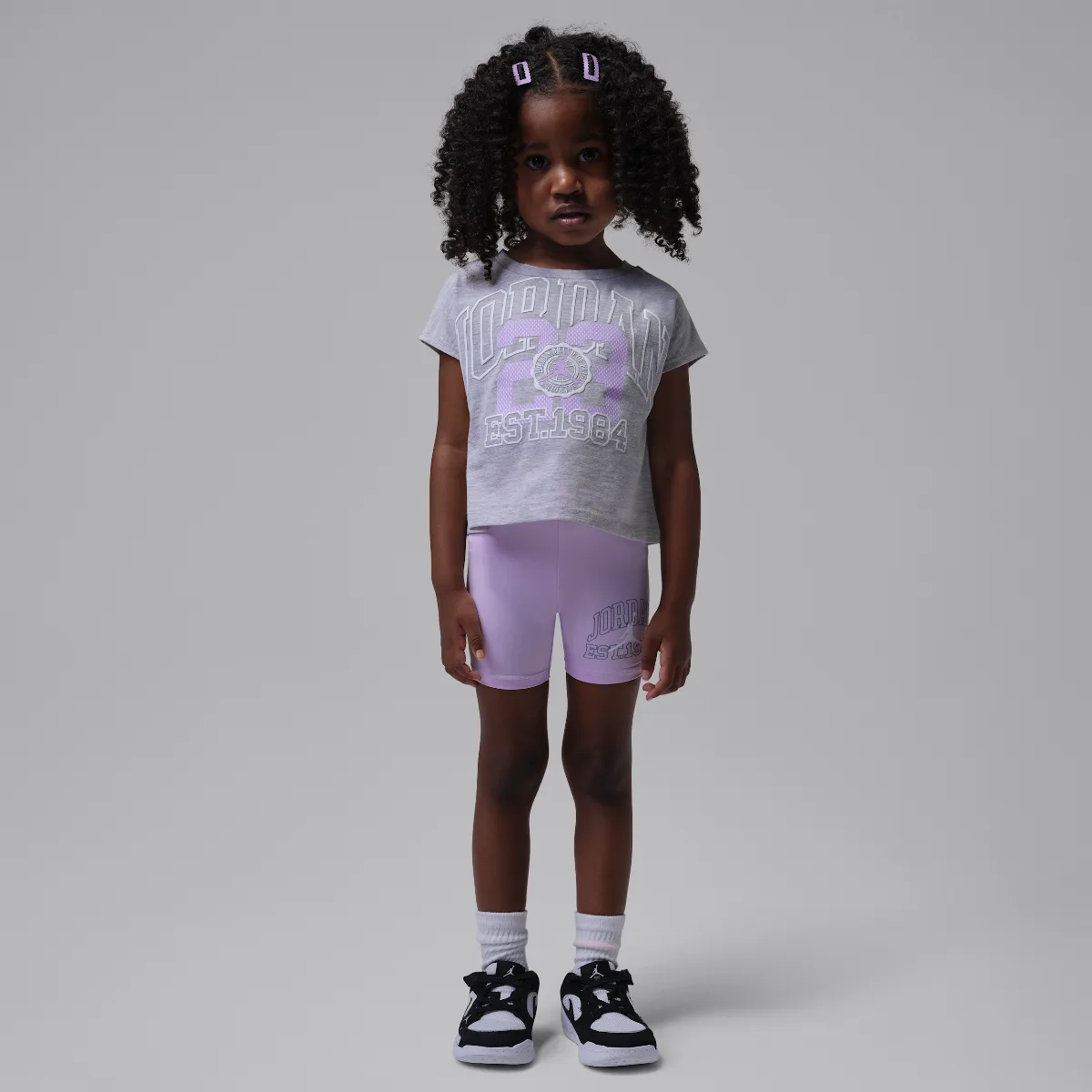 Boxy T-Shirt and Bike Shorts Set by Jordan