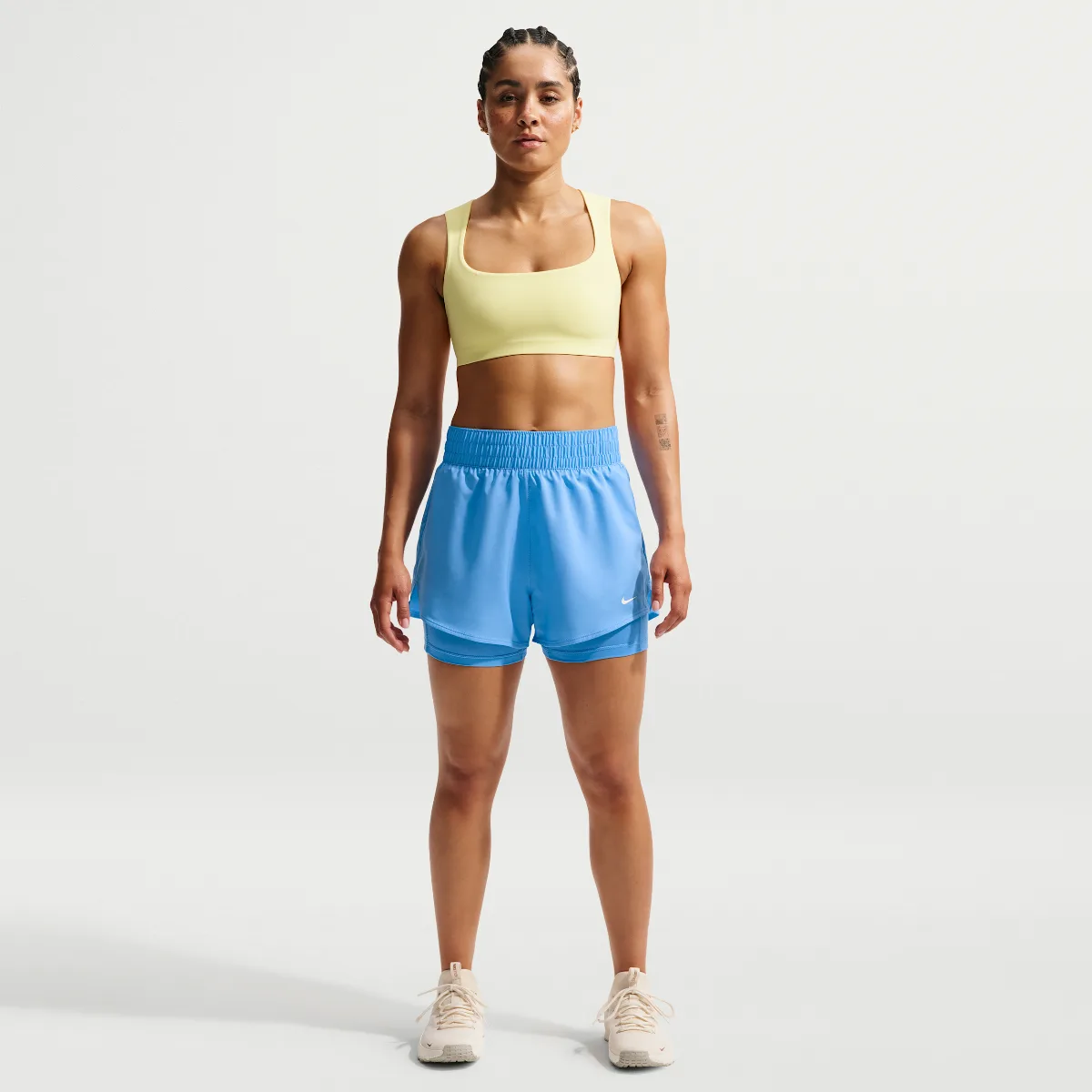 One Dri-FIT High-Waisted 3" 2-In-1 Shorts by Nike