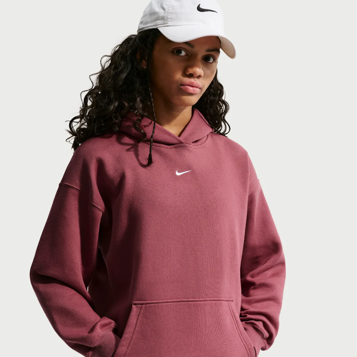 Sportswear Studio Fleece Oversized Pullover Hoodie by Nike