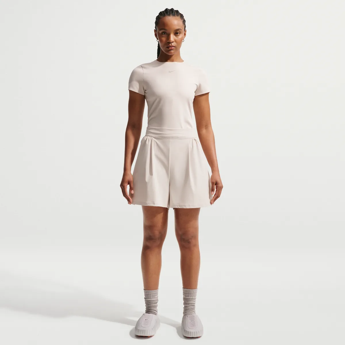 24.7 PerfectStretch Dri-FIT High-Waisted Shorts by Nike