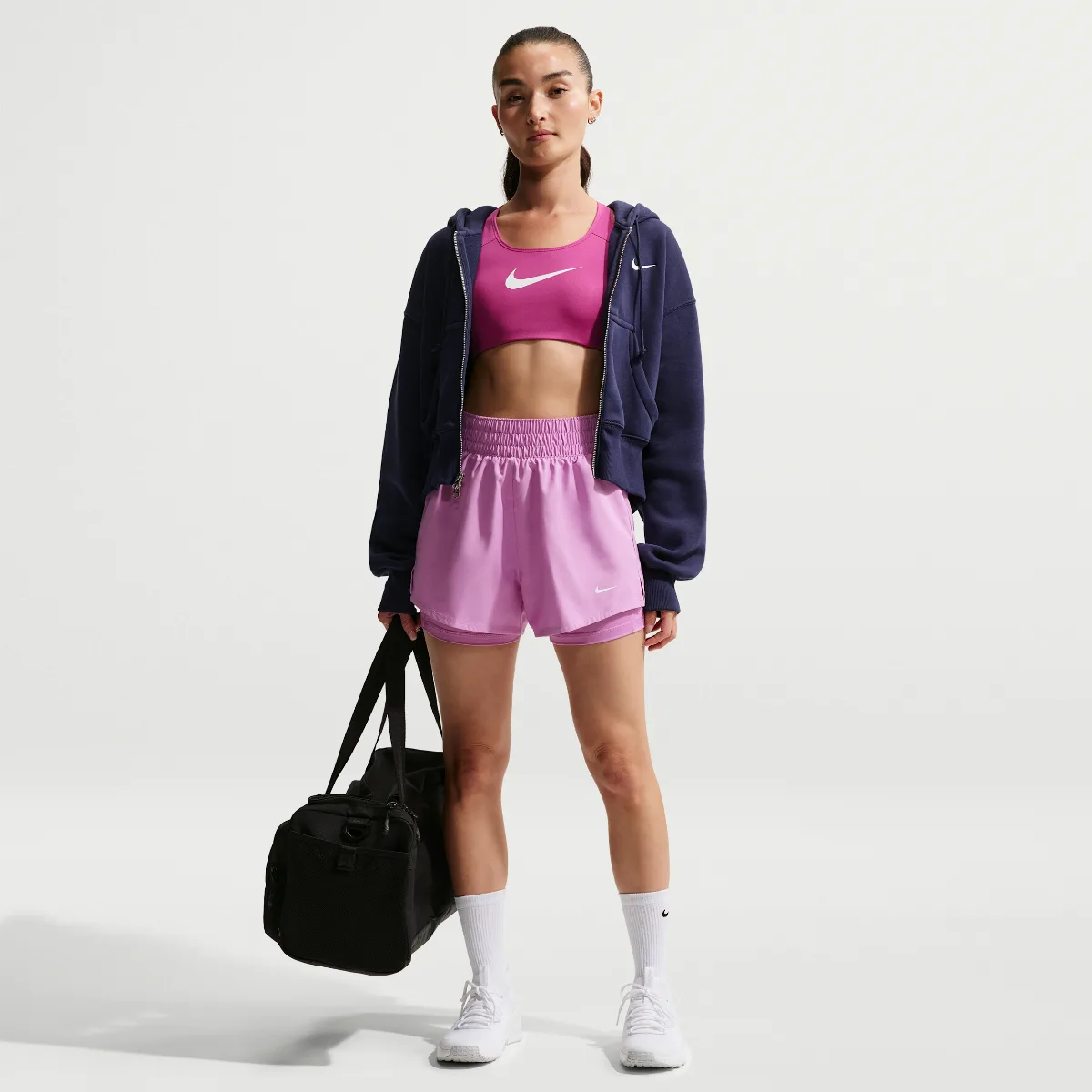 One Dri-FIT High-Waisted 3" 2-In-1 Shorts
