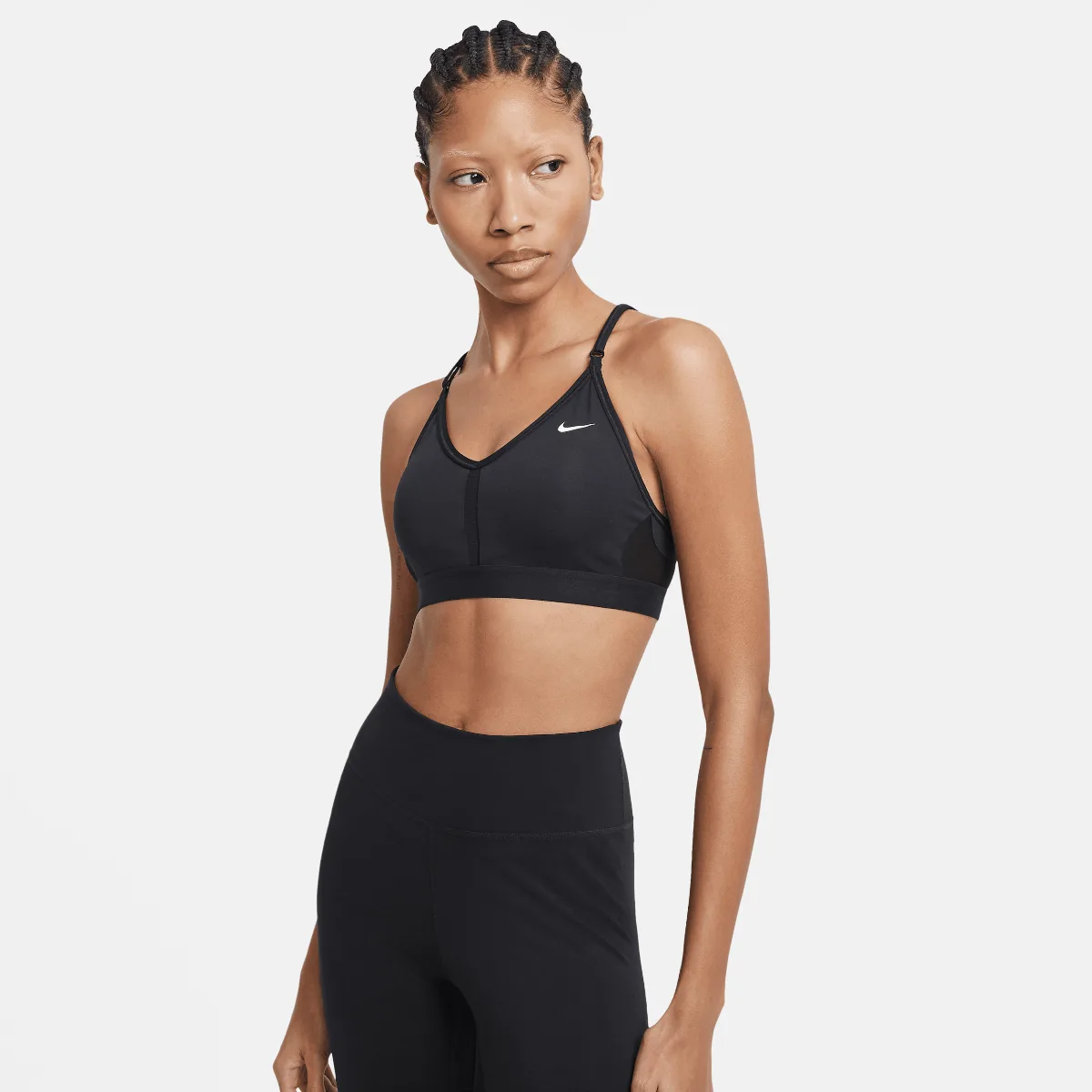 Indy Light-Support Padded V-Neck Sports Bra by Nike