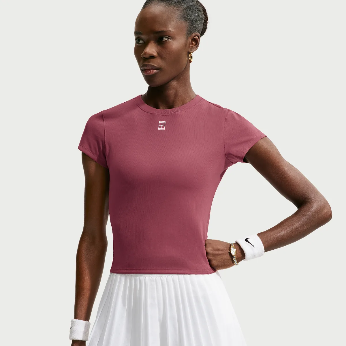 Court Advantage Dri-FIT Short-Sleeve Tennis Top