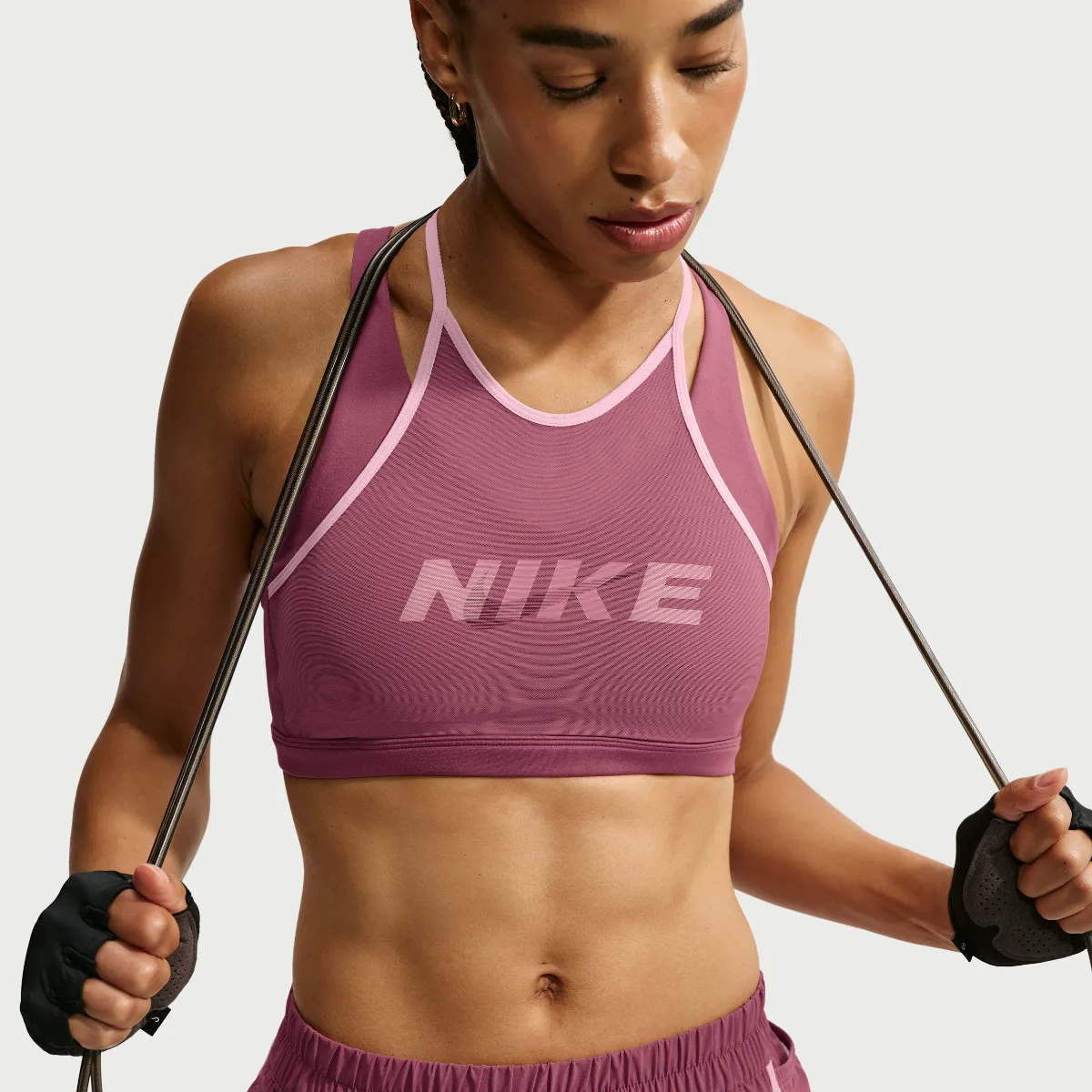 One Light-Support Padded Sports Bra by Nike