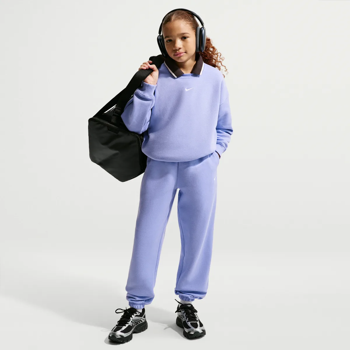 Nike Sportswear Studio Fleece Loose Pants by Nike
