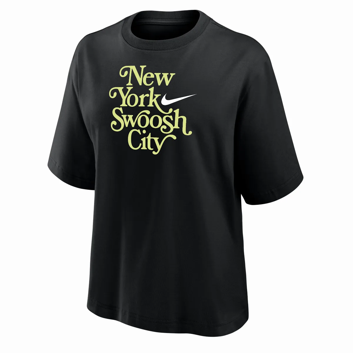 Swoosh Cities New York Short-Sleeve Boxy T-Shirt by Nike