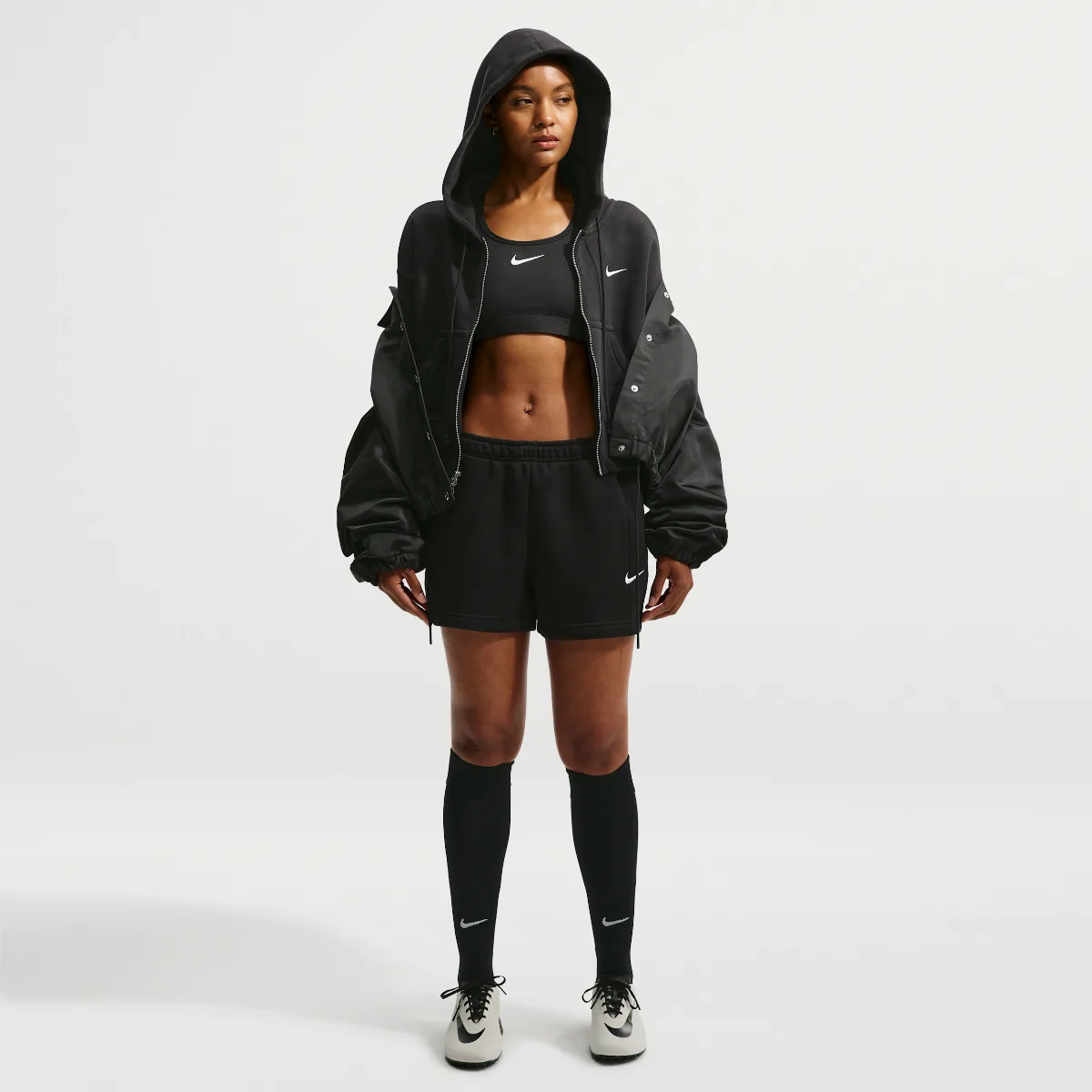 Studio Fleece Medium Weight Mid-Rise Shorts