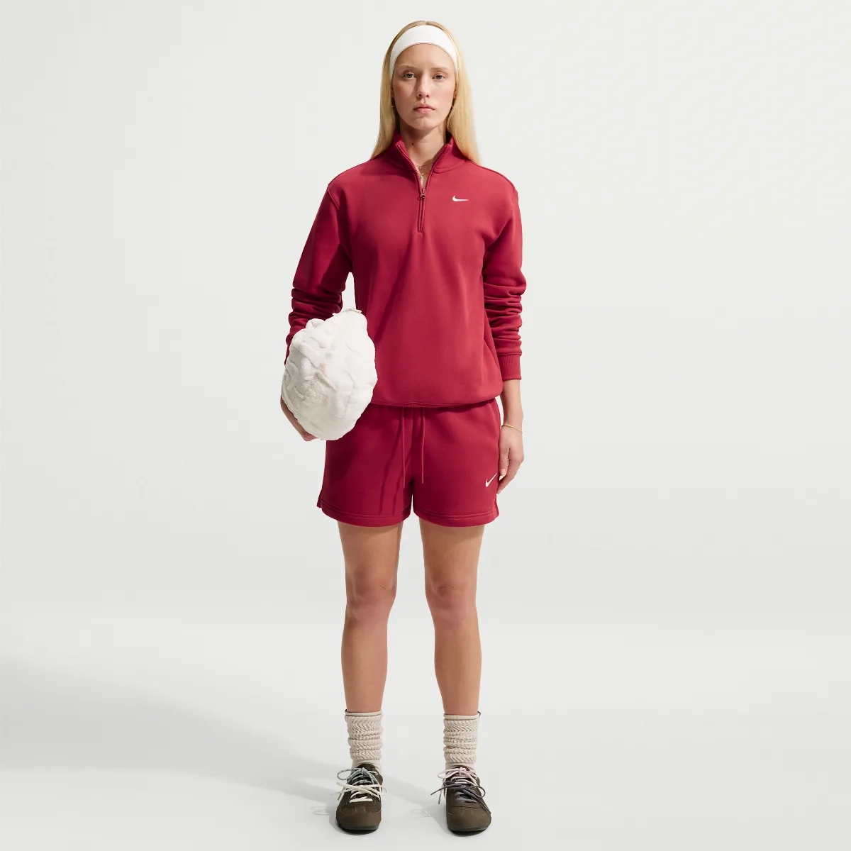 Studio Fleece Medium Weight Mid-Rise Shorts