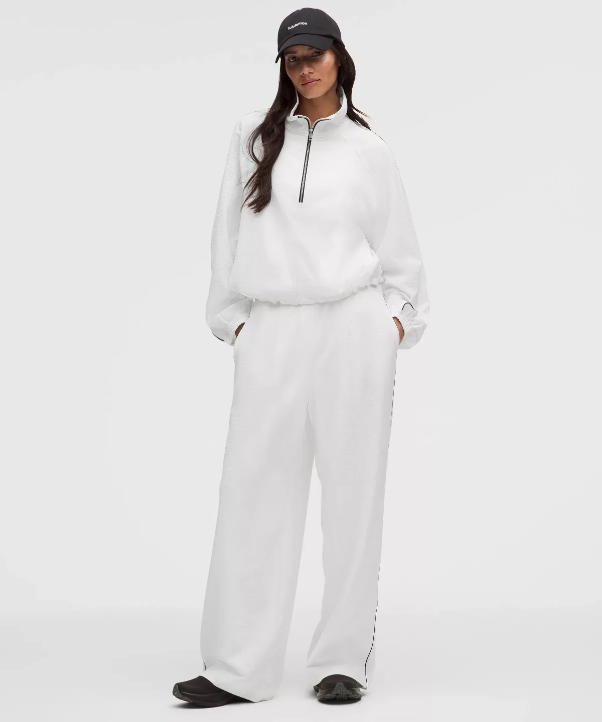 Seersucker WovenAir High-Rise Pleated Pant by lululemon