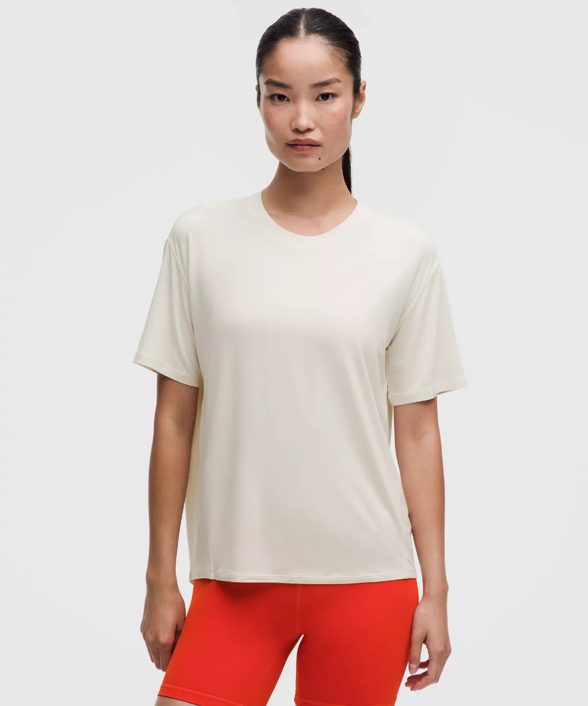SilkyAppeal Tie-Back Short-Sleeve Shirt by lululemon