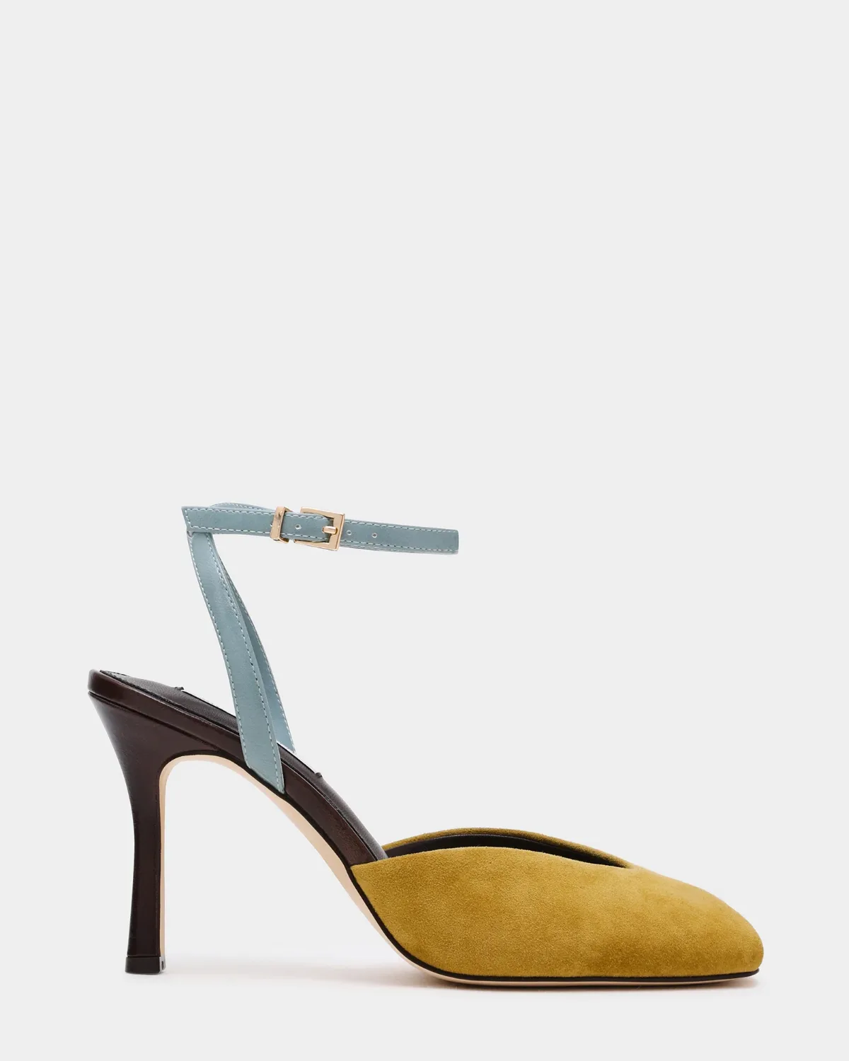 Lysandra Peep Toe Heels - Leather