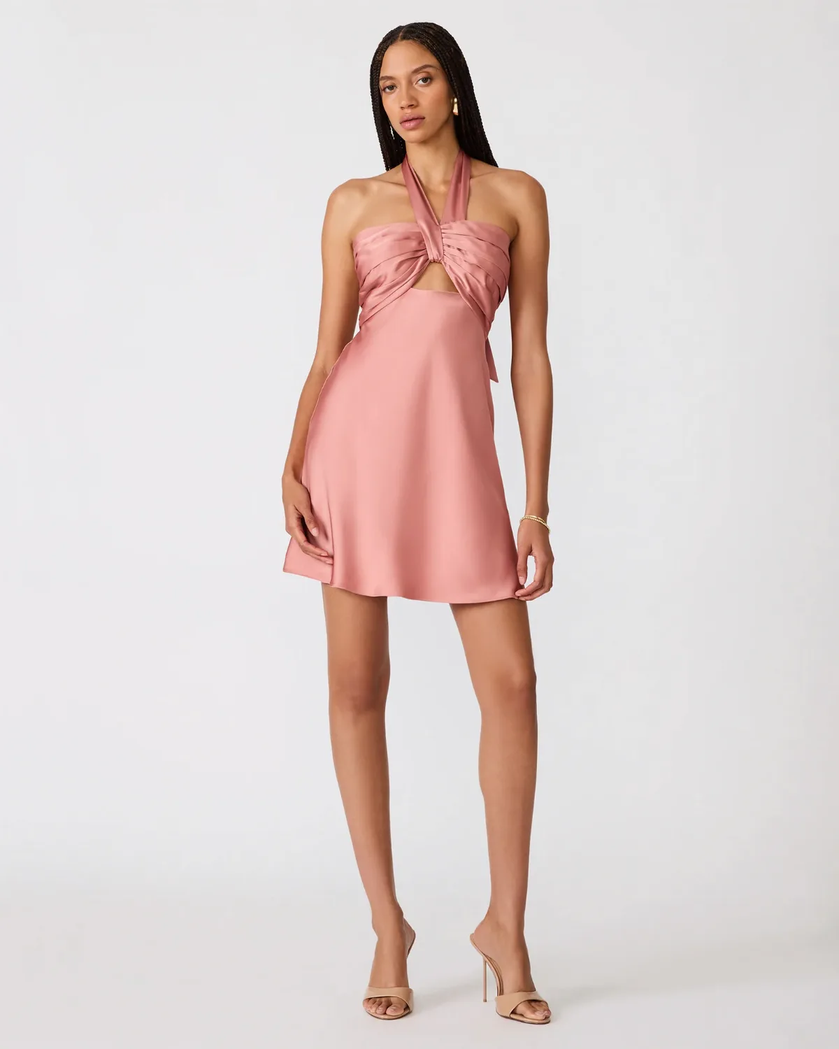 Eviana Dress Sleeveless Dresses - Polyester by Steve Madden