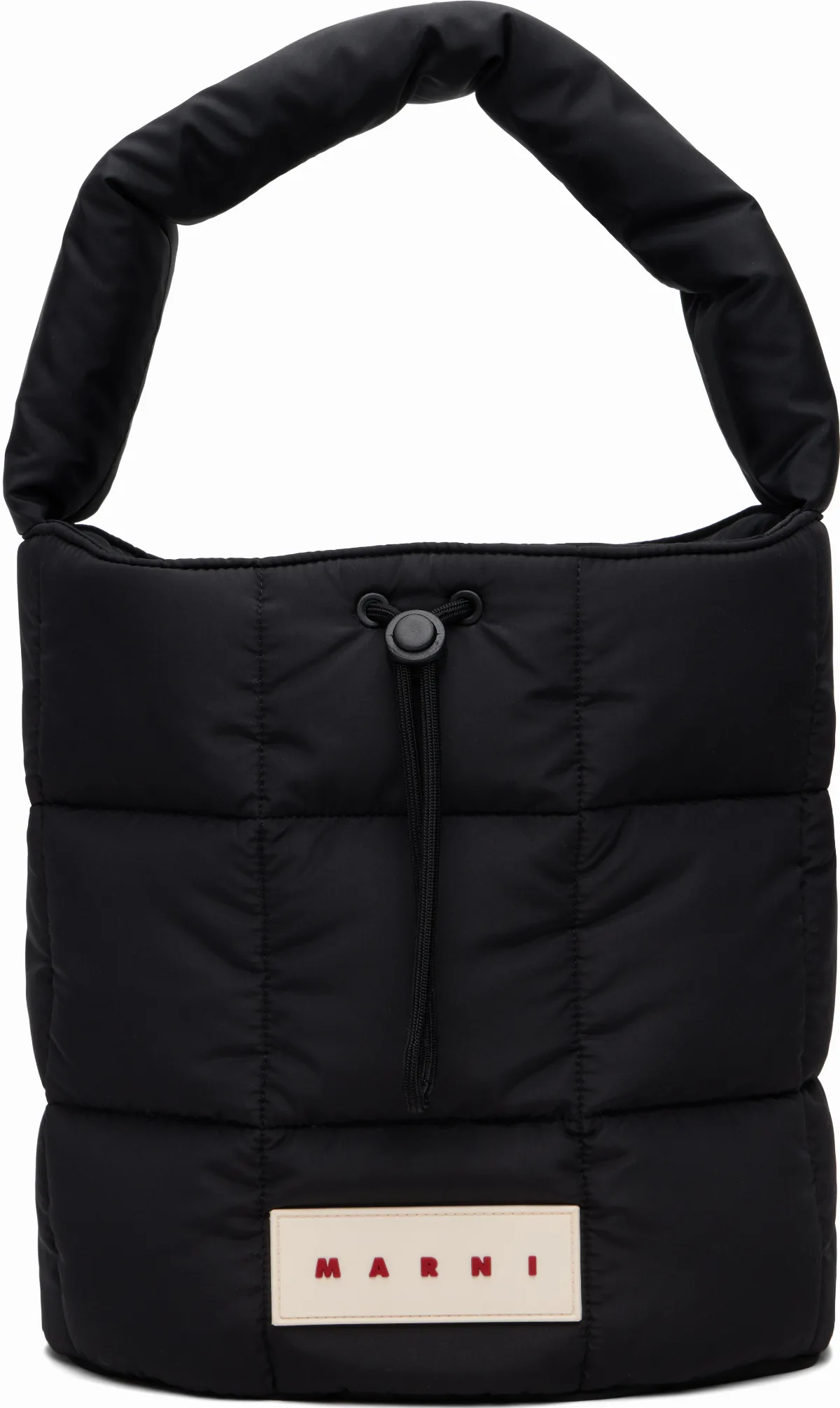Black Bucket Bag by Marni