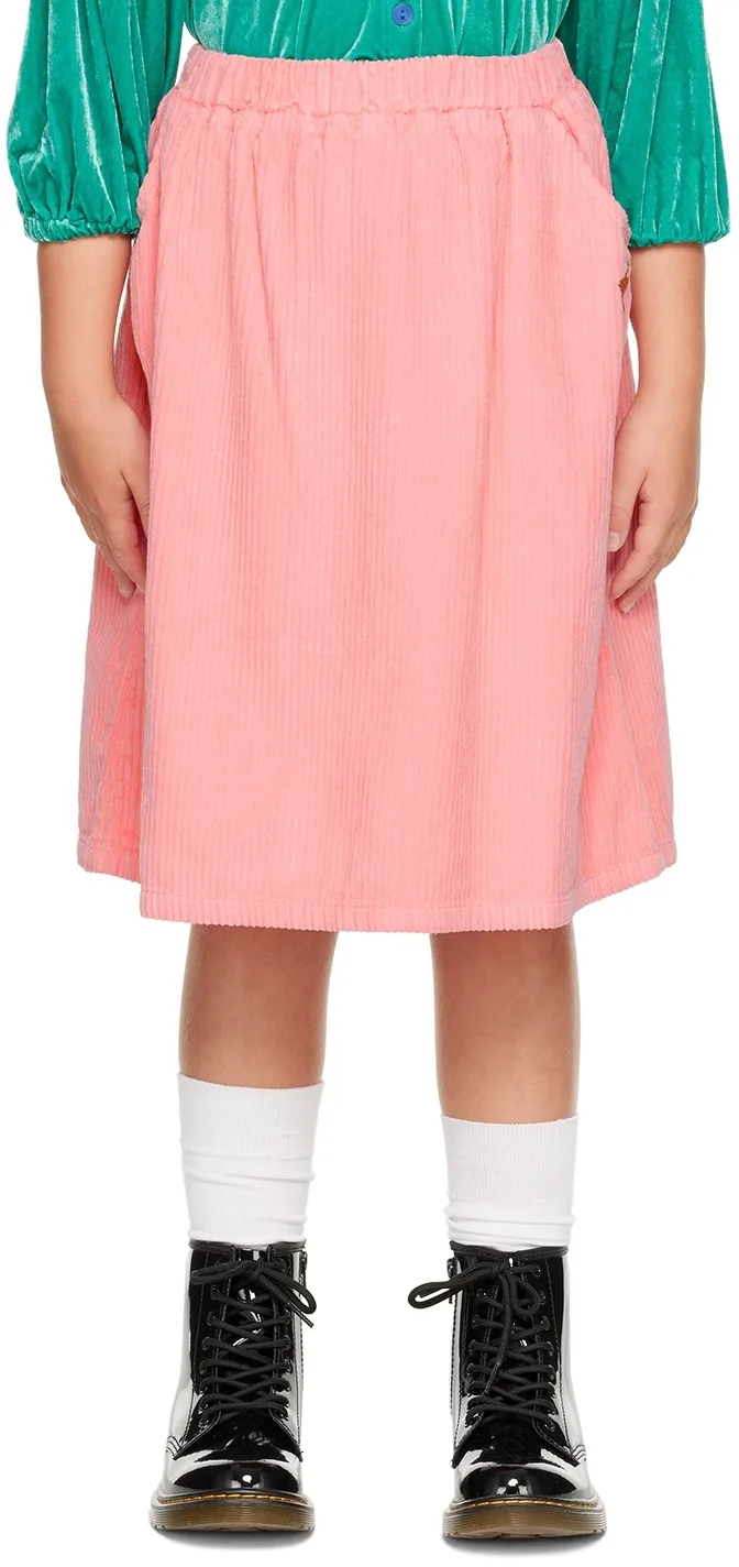 Kids Pink Star Skirt by The Campamento