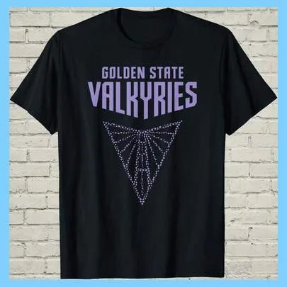Golden State Valkyries Basketball Fan Tee by SHEIN