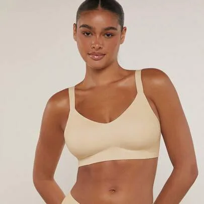 Dream Curve 2ndSkin Wireless Full Coverage Seamless Side Support Lounge Bra by LUVLETTE