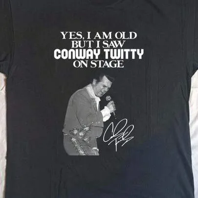Classic Conway Twitty Tee by SHEIN