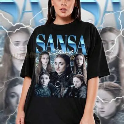 Sansa Stark Retro Sweatshirt by SHEIN