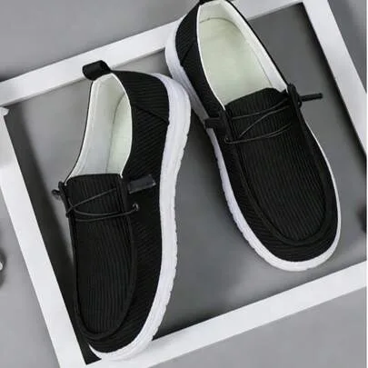 Canvas Slip-On Shoe Low-Top Soft Sole by SHEIN