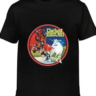 The Last Unicorn Vintage Movie Art T-Shirt by SHEIN