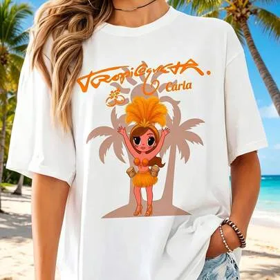 Tropicoqueta Custom ComfortColors Shirt Inspired by Karol Gs Latest Album Tropical Design for Strong Empowered Latina by SHEIN
