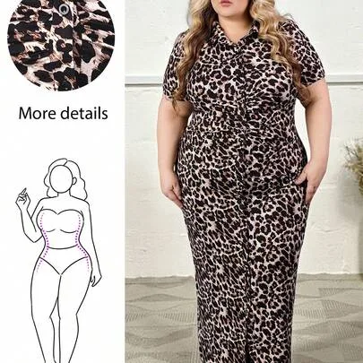Loose Waist Ruched Long Sleeve Dress by Hourglow