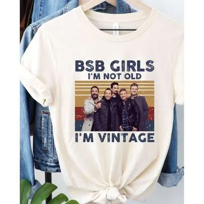 Backstreet Band BSB Rock Vintage Pop Music T-Shirt