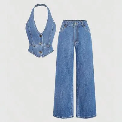 Denim Outfit by Sweetra