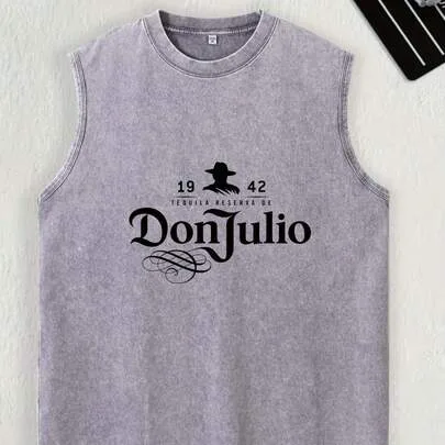 Tequila Anniversary Don Julio 70 Tank Top by SHEIN