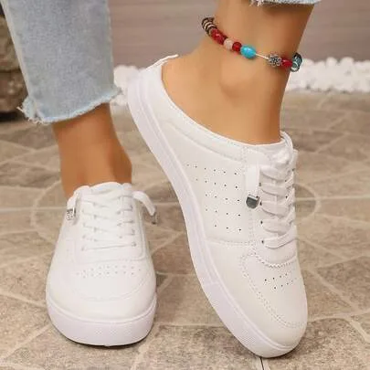Hollow Out Sports Casual Slippers by SHEIN