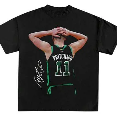 Payton Pritchard (back Design) - Basketball Fan Heavy Cotton Tee by SHEIN