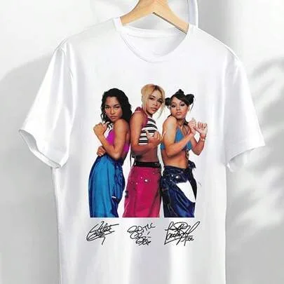 Vintage 90s TLC Group Graphic T-Shirt by SHEIN