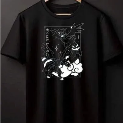 Reshiram Zekrom Tee by SHEIN