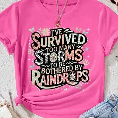 Too Many Storms Short Sleeve T-Shirt by EMERY ROSE