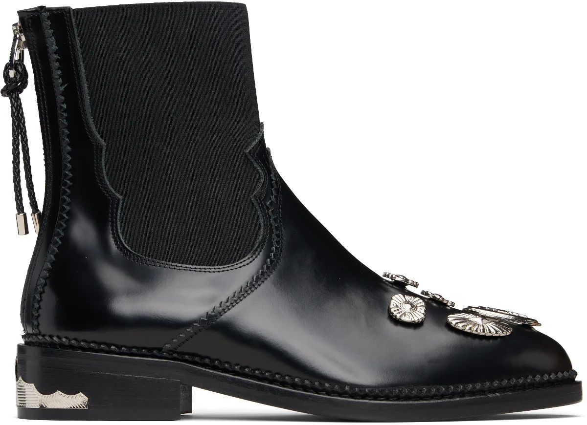 Black Polido Boots
